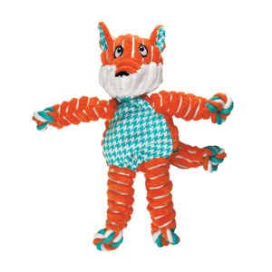 KONG Floppy Knots Fox Dog Toy