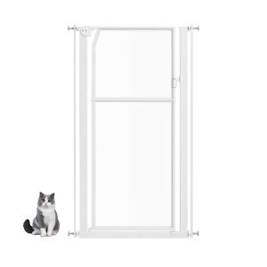 UniPaws 56" H Exrtra Tall Clear Acrylic Pet Gate