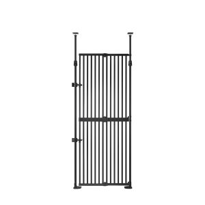 UniPaws 75" H Extra Tall Pet Gate with Doors Locks