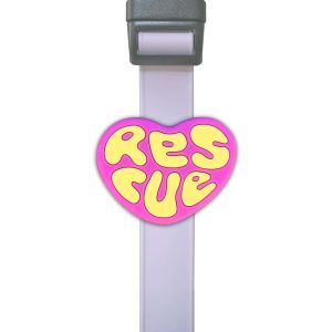 JIBY Rescue Magenta Charm for Dogs