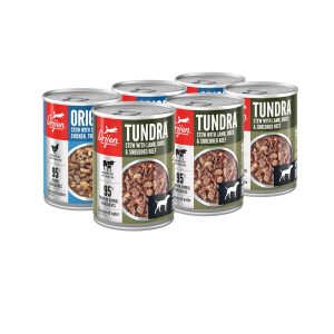 ORIJEN Stew Premium Tundra + Original Recipes Wet Dog Food Variety Pack