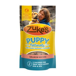 Zuke's Puppy Naturals Puppy Training made with Real Salmon Treats for Dogs of All Sizes