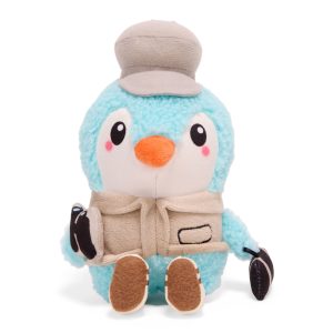 YOULY Travel Penguin Plush Dog Toy Charm
