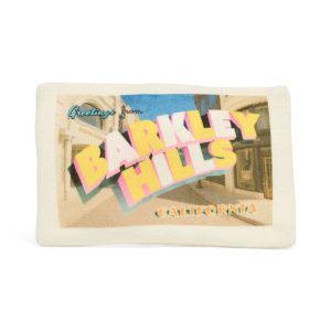 YOULY Travel Postcard Barkley Hills Plush Dog Toy