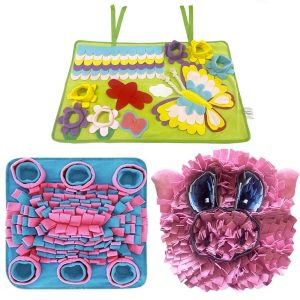 Piggy Poo and Crew Snuffle Forraging Mats for Dogs Puppies Pigs Rabbits Cats Small Animals