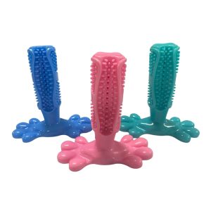 Piggy Poo and Crew Dental Stick or Peanut Butter Treat Toy - Eco-Friendly Chew Toys for Small Animals
