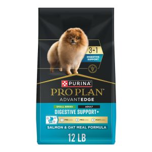 Purina Pro Plan AdvantEDGE Digestive Support Plus Small Breed Salmon & Oat Meal Formula Adult Dry Dog Food