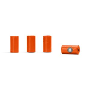 YOULY Orange Waste Bag Refills for Dogs