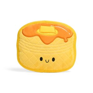 Leaps & Bounds Pancakes Tough Plush Dog Toy