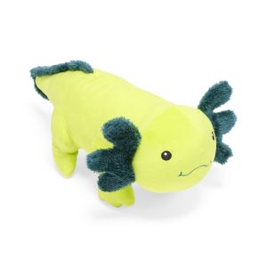 Leaps & Bounds Yellow Axolotl Plush Dog Toy