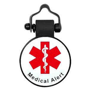 SiliDog Silent Personalized Medical Alert Pet ID Tag for Dogs