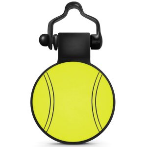 SiliDog Silent Personalized Tennis Pet ID Tag for Dogs