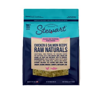 Stewart Raw Naturals Chicken & Salmon Freeze Dried Dog Food or Meal Topper