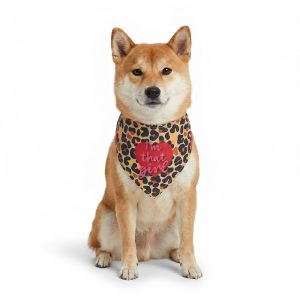 Petco Leopard I'm That Girl Dog Bandana
