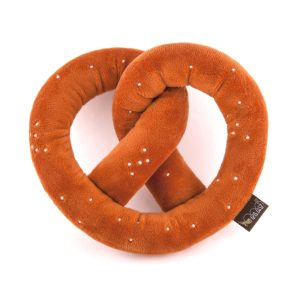 P.L.A.Y PET LIFESTYLE Poochie Pretzel Dog Toy