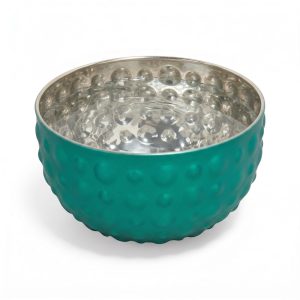EveryYay Blue Iridescent Stainless Steel Dog Bowl