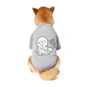 Fetch for Pets Star Wars for Pets The Mandalorian & Grogu Dog T-Shirt