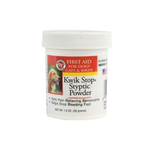 Miracle Care Kwik Stop Styptic Powder for Dogs, Cats and Birds