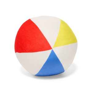 Petco Beach Ball Stripe Plush Dog Toy