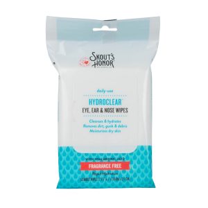 Skout's Honor HydroClear Eye, Ear & Nose Wipes