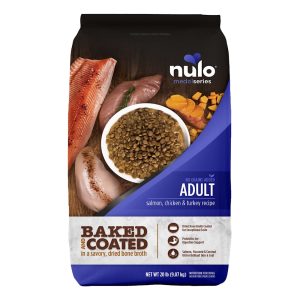 Nulo MedalSeries Baked & Coated Salmon, Chicken & Turkey Recipe for Dogs