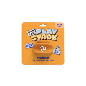 WAGLAB The Bully Orange Dog Toy