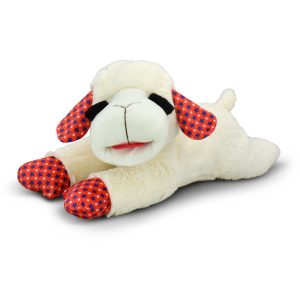 Multipet International Lamb Chop Jumbo USA Dog Toy