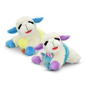 Multipet International Lamb Chop Assorted with Unicorn or Duck Floatie Dog Toy