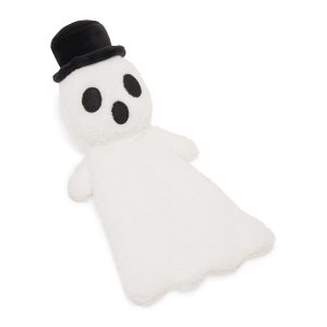 Petco Halloween Ghost Flattie Plush Dog Toy
