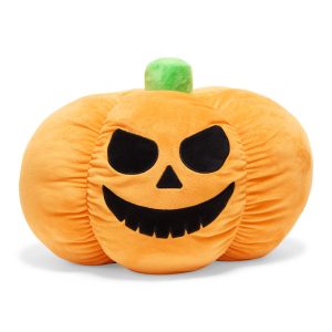 Petco Halloween Orange Pumpkin Plush Dog Toy