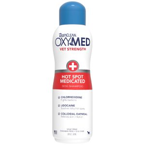 TropiClean OxyMed Vet Strength Hot Spot Medicated Dog Shampoo
