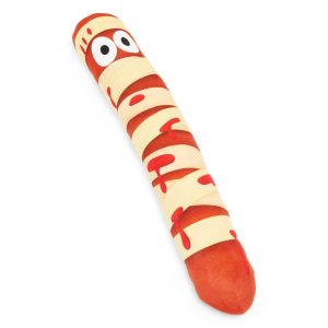 Petco Halloween Mummy Hotdog Extra-Long Plush Dog Toy