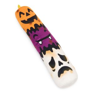 Petco Halloween Scary Face Popsicle Extra-Long Plush Dog Toy