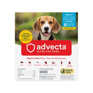 Advecta Ultra Flea & Tick Topical for Medium Dogs
