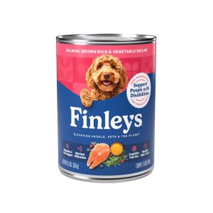 Finley's Salmon, Brown Rice & Vegetable Recipe Wet Dog Food