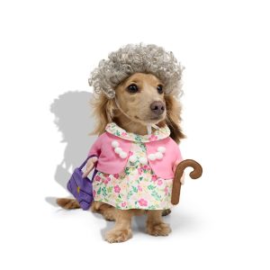 Petco Grandma Illusion 2-Piece Pet Costume