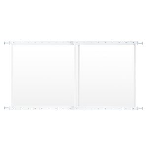 Unipaws 29" H Clear Acrylic Gate, Pressure Mounted Window Barrier
