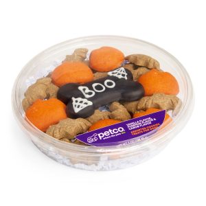 Petco Assorted Tub of Halloween Cookie Treats for Dogs