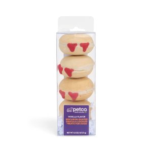 Petco Halloween Macaron-Style Vanilla Flavor Cookie Treats for Dogs