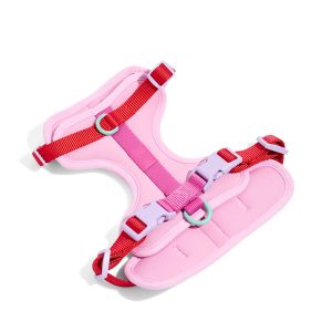 Wild One Bubblegum Colorblock Step-In Dog Harness
