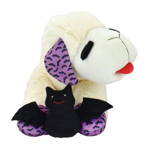 Multipet International Halloween Jumbo Lamb Chop Holding a Bat for Dogs