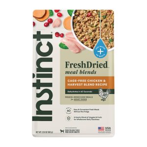 Instinct FreshDried Meal Blends Chicken & Harvest Blend Dog Food