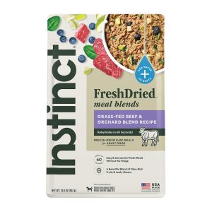 Instinct FreshDried Meal Blends Beef & Orchard Blend Dog Food