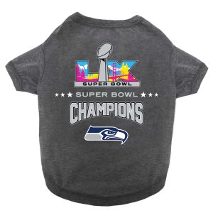 Pets First Superbowl LX Dog Tee Shirt