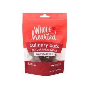 WholeHearted Beef Recipe Tender Meatballs Treats for Dogs