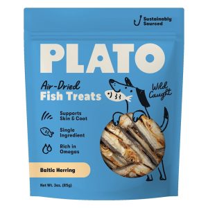 Plato Pet Wild Caught Baltic Herring Dog Treats