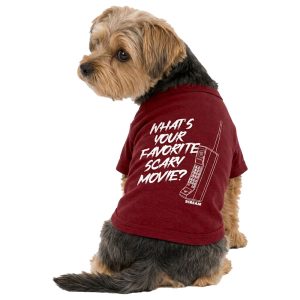 Blended Clothing Scream Licensed Dog Tee