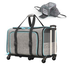 Katziela Rolling Rover Airline Approved Bag Dog & Cat Carrier