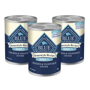 Blue Buffalo Homestyle Chicken Recipe Senior 7+ Chicken Wet Adult Senior 7+ Dog Food