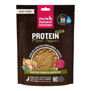 The Honest Kitchen Protein Plus+ Dehydrated Grain Free Chicken & Superfoods Dog Food Topper